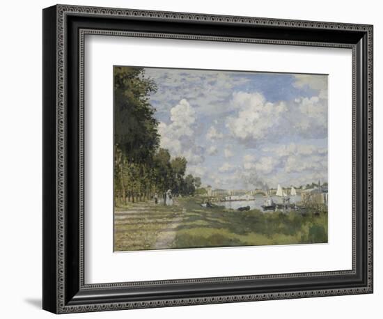 Le Bassin D'Argenteuil, 1872-Claude Monet-Framed Giclee Print