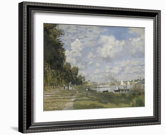 Le bassin d'Argenteuil-Claude Monet-Framed Giclee Print