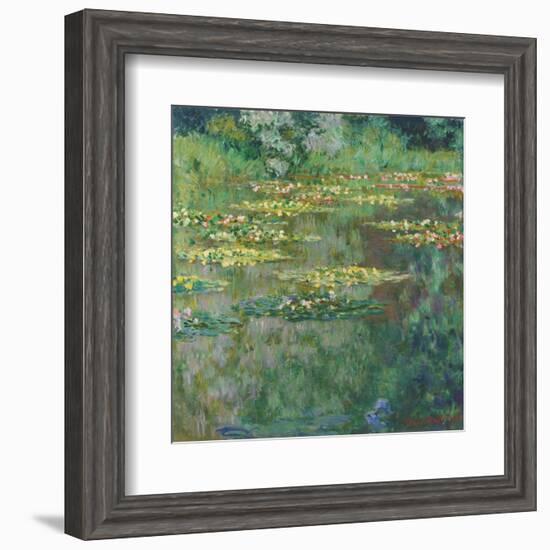 Le Bassin des Nympheas, 1904-Claude Monet-Framed Art Print