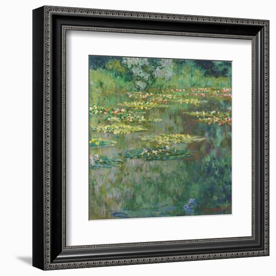 Le Bassin des Nympheas, 1904-Claude Monet-Framed Art Print