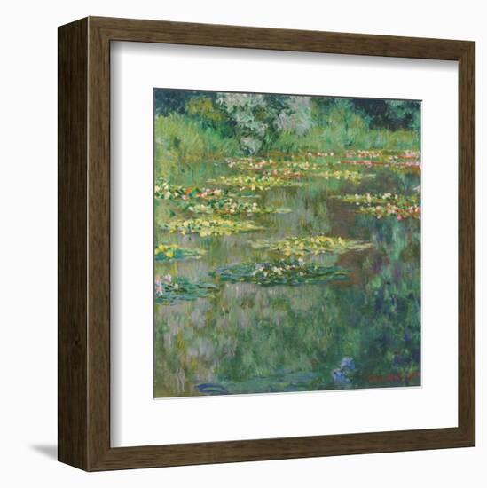 Le Bassin des Nympheas, 1904-Claude Monet-Framed Art Print