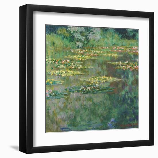 Le Bassin des Nympheas, 1904-Claude Monet-Framed Giclee Print