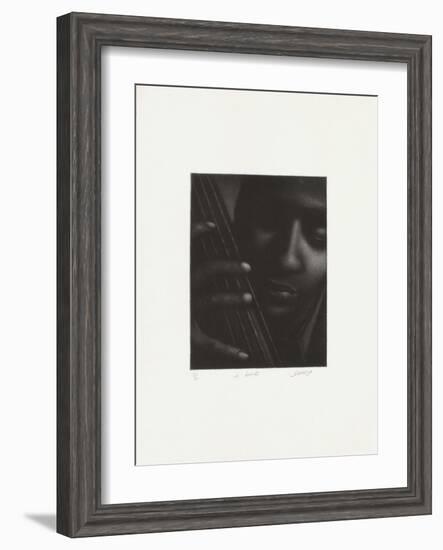 Le bassiste-Laurent Schkolnyk-Framed Limited Edition