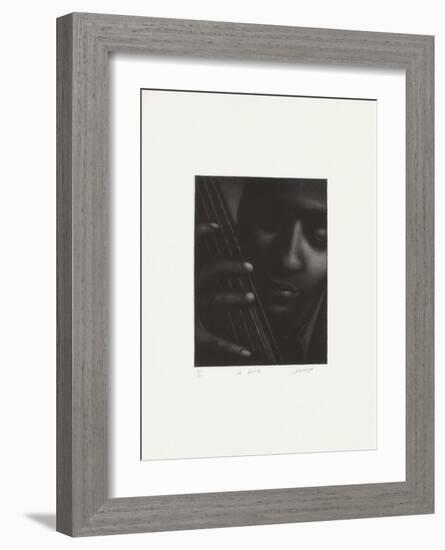 Le bassiste-Laurent Schkolnyk-Framed Limited Edition