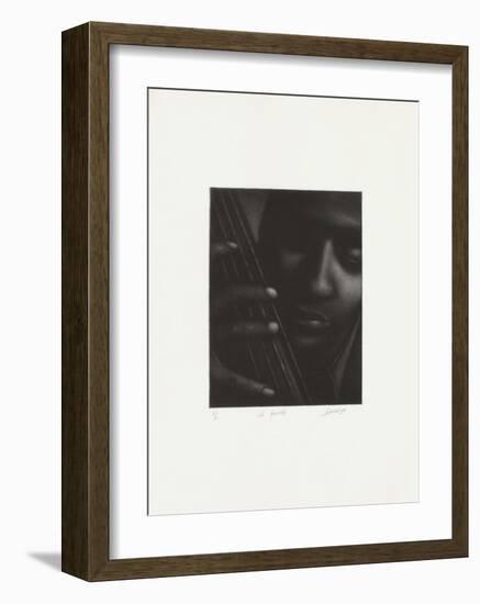 Le bassiste-Laurent Schkolnyk-Framed Limited Edition