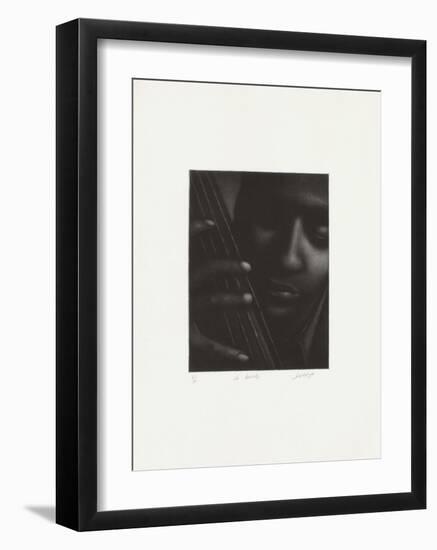 Le bassiste-Laurent Schkolnyk-Framed Limited Edition