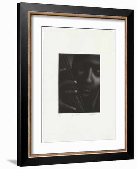 Le bassiste-Laurent Schkolnyk-Framed Limited Edition