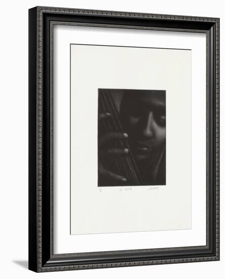 Le bassiste-Laurent Schkolnyk-Framed Limited Edition