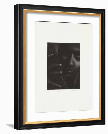 Le bassiste-Laurent Schkolnyk-Framed Limited Edition