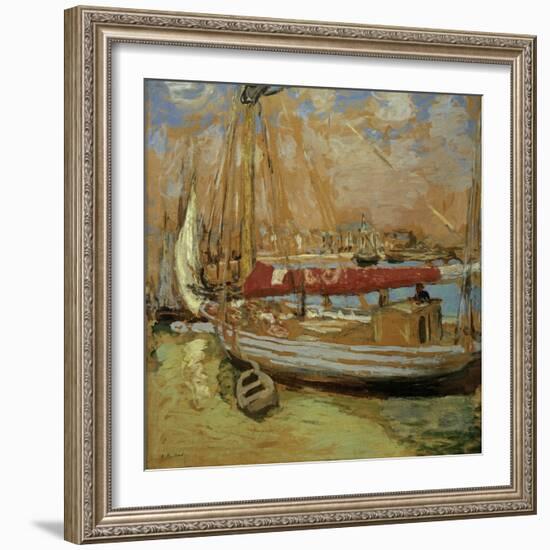 Le Bateau de Pêche (The Fishing Boat), 1908-Edouard Vuillard-Framed Giclee Print