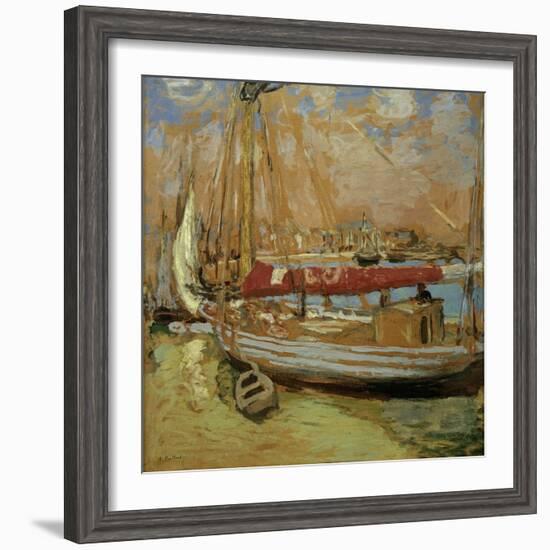 Le Bateau de Pêche (The Fishing Boat), 1908-Edouard Vuillard-Framed Giclee Print