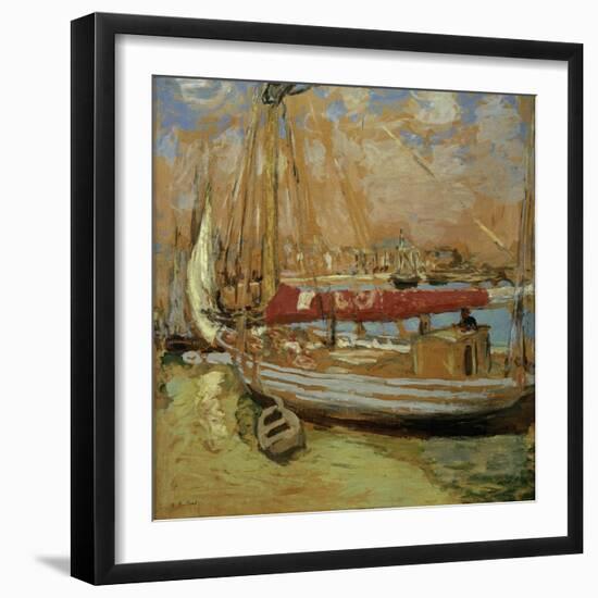 Le Bateau de Pêche (The Fishing Boat), 1908-Edouard Vuillard-Framed Giclee Print