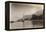 Le bateau "le Jura" entrant dans le port d'Evian-Alexandre-Gustave Eiffel-Framed Premier Image Canvas