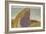 Le Bec Du Hoc, Grandcamp (Stud), 1885-Georges Seurat-Framed Giclee Print