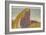 Le Bec Du Hoc, Grandcamp (Study)-Georges Seurat-Framed Giclee Print