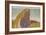 Le Bec Du Hoc, Grandcamp (Study)-Georges Seurat-Framed Giclee Print