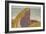 Le Bec Du Hoc, Grandcamp (Study)-Georges Seurat-Framed Giclee Print