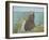 Le Bec Du Hoc, Grandcamp-Georges Seurat-Framed Giclee Print