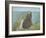 Le Bec Du Hoc, Grandcamp-Georges Seurat-Framed Giclee Print