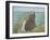 Le Bec Du Hoc, Grandcamp-Georges Seurat-Framed Giclee Print