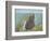 Le Bec Du Hoc, Grandcamp-Georges Seurat-Framed Giclee Print