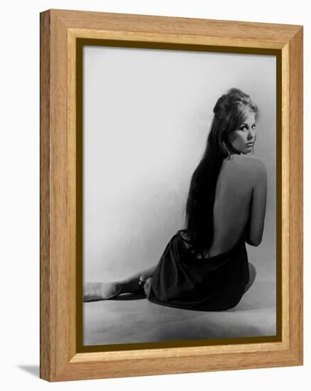 Le bel Antonio (Il bell' Antonio) by Mauro Bolognini with Claudia CARDINALE, 1960 (b/w photo)-null-Framed Stretched Canvas