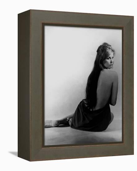 Le bel Antonio (Il bell' Antonio) by Mauro Bolognini with Claudia CARDINALE, 1960 (b/w photo)-null-Framed Stretched Canvas