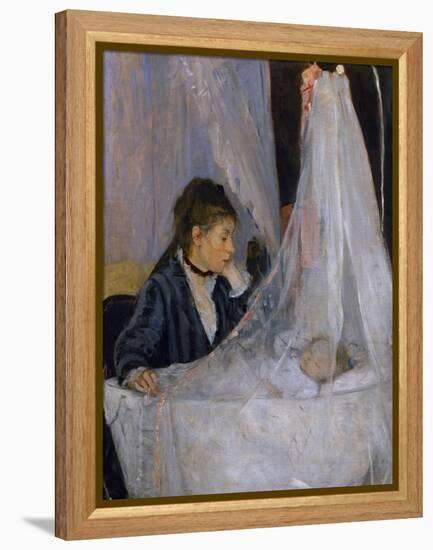 Le Berceau (The Cradle)-Berthe Morisot-Framed Premier Image Canvas