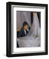 Le Berceau (The Cradle)-Berthe Morisot-Framed Giclee Print