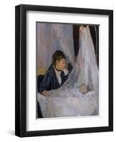 Le Berceau (The Cradle)-Berthe Morisot-Framed Giclee Print