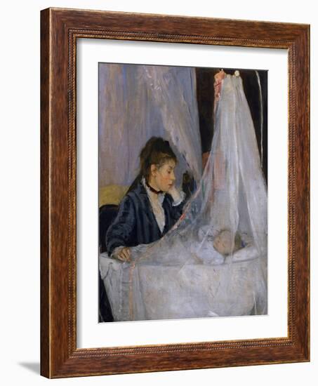 Le Berceau (The Cradle)-Berthe Morisot-Framed Giclee Print