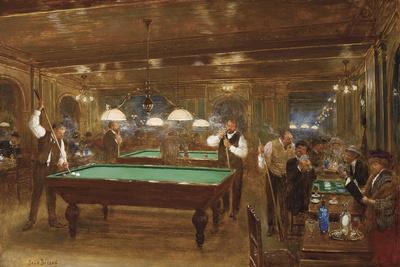 Le Billard Giclee Print Jean Georges Beraud Art Com