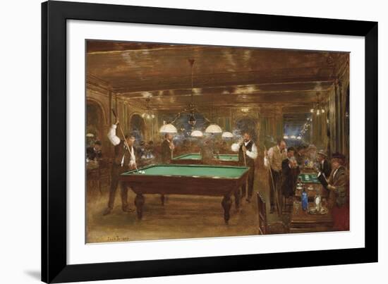 Le Billard-Jean-Georges Beraud-Framed Giclee Print