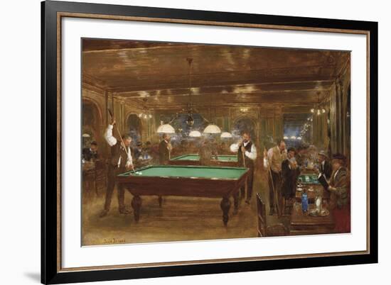 Le Billard-Jean-Georges Beraud-Framed Giclee Print