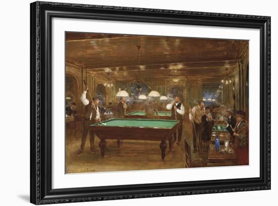 Le Billard-Jean-Georges Beraud-Framed Giclee Print