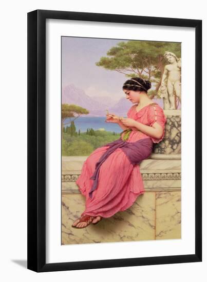 Le Billet Doux, 1913-John William Godward-Framed Giclee Print