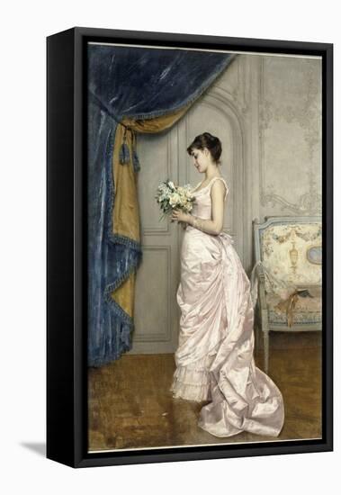 Le Billet-Auguste Toulmouche-Framed Premier Image Canvas