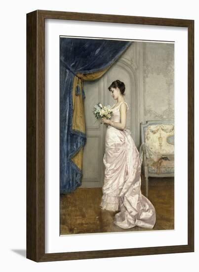 Le Billet-Auguste Toulmouche-Framed Giclee Print