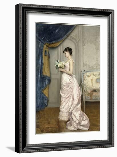 Le Billet-Auguste Toulmouche-Framed Giclee Print