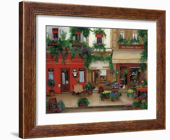 Le Bistro Rouge-Betty Lou-Framed Giclee Print