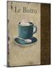 Le Bistro-Elizabeth Medley-Mounted Art Print