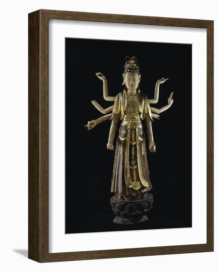 Le bodhisattva Avalokitesvara à huit bras-null-Framed Giclee Print