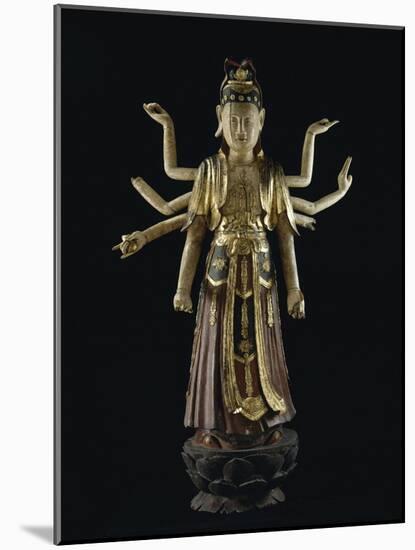 Le bodhisattva Avalokitesvara à huit bras-null-Mounted Giclee Print