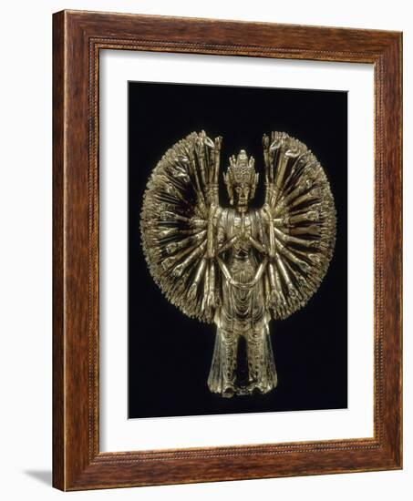 Le bodhisattva Avalokitesvara aux mille bras-null-Framed Giclee Print