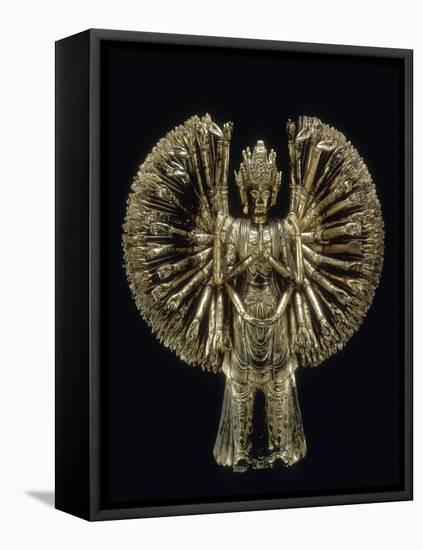 Le bodhisattva Avalokitesvara aux mille bras-null-Framed Premier Image Canvas