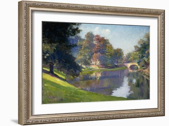 Le Bois De Bruxelles-Hippolyte Petitjean-Framed Giclee Print