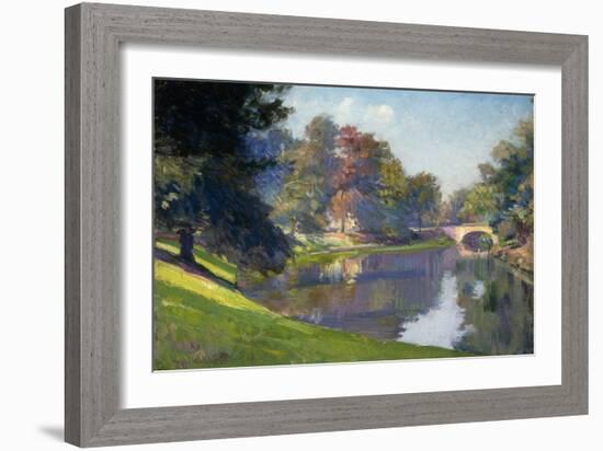 Le Bois De Bruxelles-Hippolyte Petitjean-Framed Giclee Print