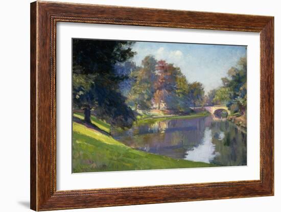 Le Bois De Bruxelles-Hippolyte Petitjean-Framed Giclee Print