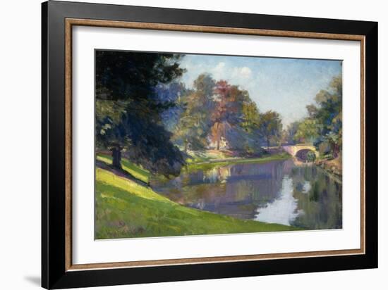 Le Bois De Bruxelles-Hippolyte Petitjean-Framed Giclee Print