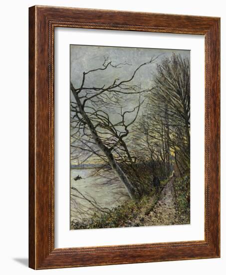 Le Bois de Roches, Veneux-Nadon-Alfred Sisley-Framed Giclee Print